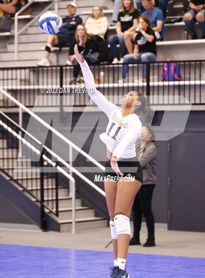 Thumbnail 3 in Hickory vs Academy of Central Florida (Endless Summer VB Tournament) photogallery.
