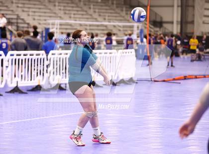 Thumbnail 1 in Hickory vs Academy of Central Florida (Endless Summer VB Tournament) photogallery.