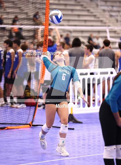 Thumbnail 1 in Hickory vs Academy of Central Florida (Endless Summer VB Tournament) photogallery.