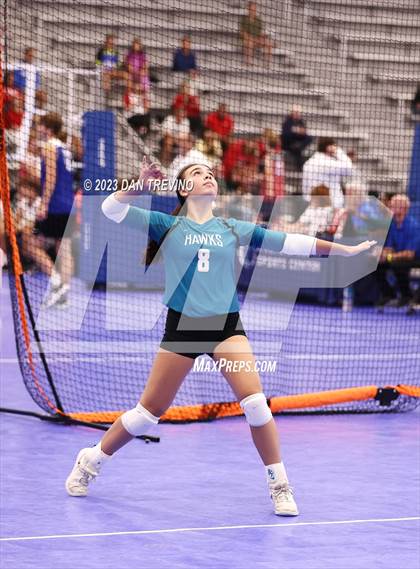 Thumbnail 3 in Hickory vs Academy of Central Florida (Endless Summer VB Tournament) photogallery.