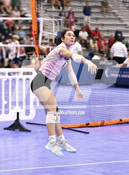 Thumbnail 1 in Hickory vs Academy of Central Florida (Endless Summer VB Tournament) photogallery.