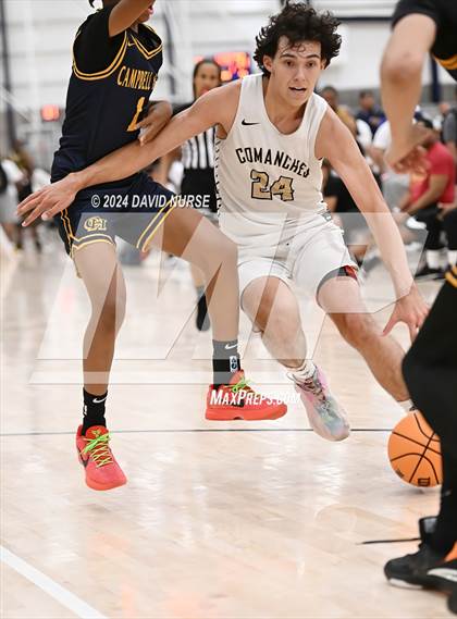 Thumbnail 2 in Campbell Hall vs Canyon (California Live) photogallery.