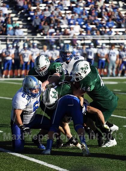 Thumbnail 3 in Holton vs Mulvane (KSHSAA 4A Regional Playoff) photogallery.