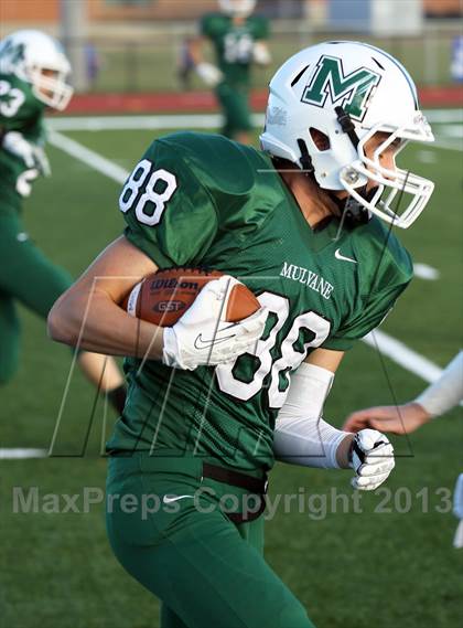 Thumbnail 3 in Holton vs Mulvane (KSHSAA 4A Regional Playoff) photogallery.