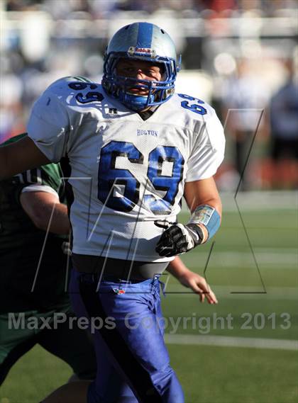 Thumbnail 1 in Holton vs Mulvane (KSHSAA 4A Regional Playoff) photogallery.