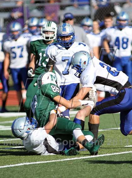 Thumbnail 2 in Holton vs Mulvane (KSHSAA 4A Regional Playoff) photogallery.