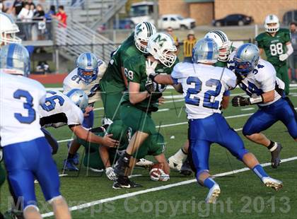 Thumbnail 2 in Holton vs Mulvane (KSHSAA 4A Regional Playoff) photogallery.