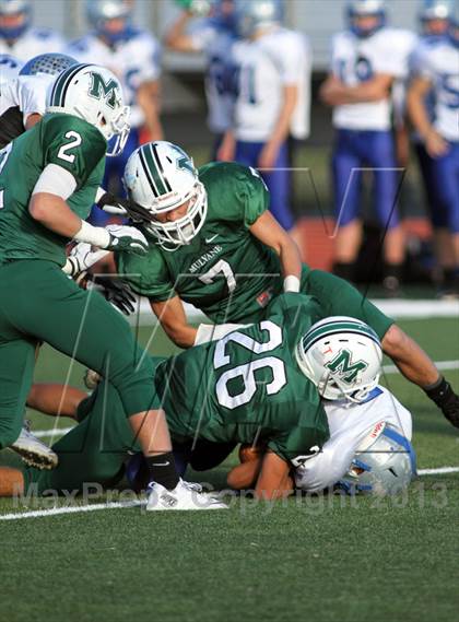 Thumbnail 3 in Holton vs Mulvane (KSHSAA 4A Regional Playoff) photogallery.