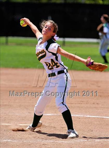 Thumbnail 3 in Le Grand  vs Mariposa (CIF SJS D6 Final) photogallery.