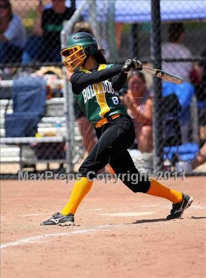 Thumbnail 2 in Le Grand  vs Mariposa (CIF SJS D6 Final) photogallery.