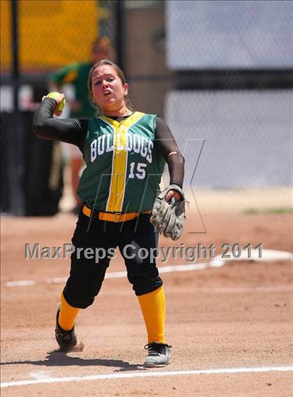 Thumbnail 2 in Le Grand  vs Mariposa (CIF SJS D6 Final) photogallery.