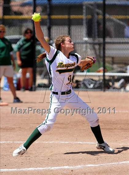 Thumbnail 2 in Le Grand  vs Mariposa (CIF SJS D6 Final) photogallery.