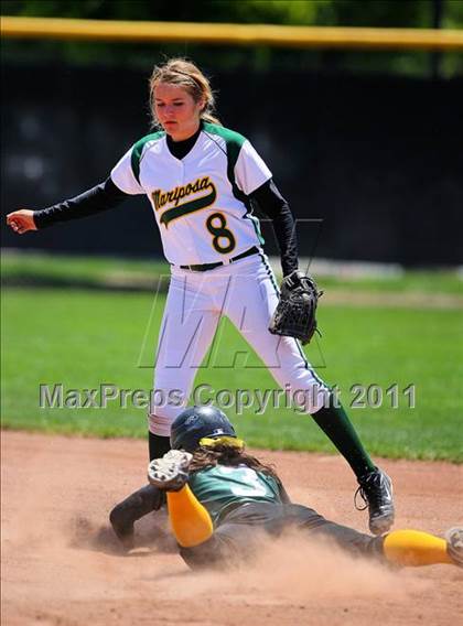 Thumbnail 2 in Le Grand  vs Mariposa (CIF SJS D6 Final) photogallery.