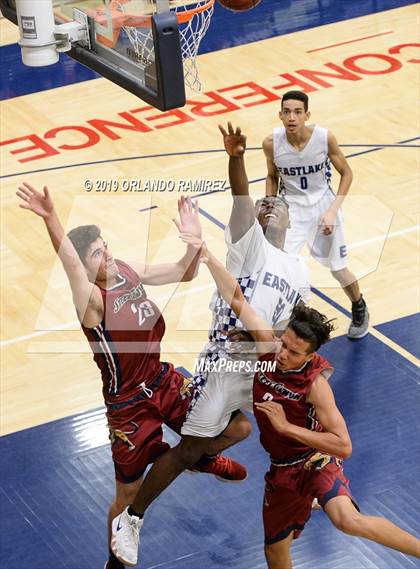 Thumbnail 3 in Eastlake vs Steele Canyon (East vs South Tournament) photogallery.