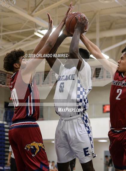 Thumbnail 2 in Eastlake vs Steele Canyon (East vs South Tournament) photogallery.