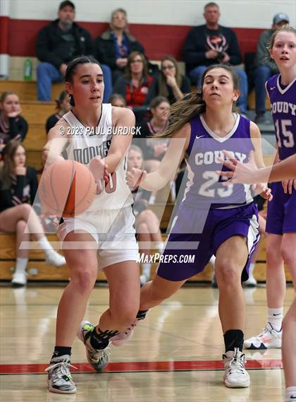 Thumbnail 1 in Coudersport vs Moniteau (District IX Semifinal) photogallery.