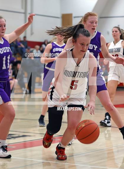 Thumbnail 3 in Coudersport vs Moniteau (District IX Semifinal) photogallery.