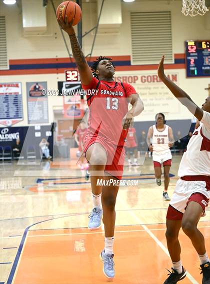 Thumbnail 2 in St. Pius X-St. Matthias Academy vs. Coronado (Tarkanian Classic) photogallery.