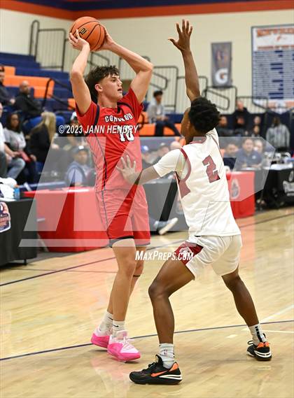 Thumbnail 2 in St. Pius X-St. Matthias Academy vs. Coronado (Tarkanian Classic) photogallery.