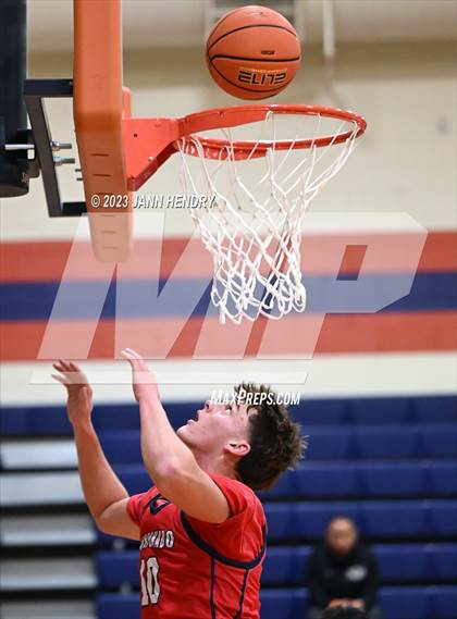 Thumbnail 1 in St. Pius X-St. Matthias Academy vs. Coronado (Tarkanian Classic) photogallery.