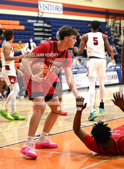 Thumbnail 2 in St. Pius X-St. Matthias Academy vs. Coronado (Tarkanian Classic) photogallery.
