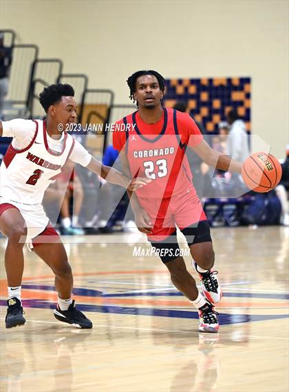 Thumbnail 2 in St. Pius X-St. Matthias Academy vs. Coronado (Tarkanian Classic) photogallery.