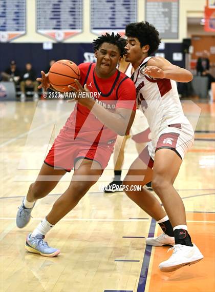 Thumbnail 1 in St. Pius X-St. Matthias Academy vs. Coronado (Tarkanian Classic) photogallery.
