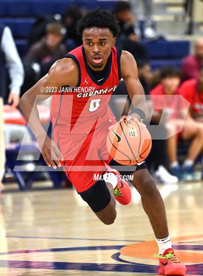 Thumbnail 1 in St. Pius X-St. Matthias Academy vs. Coronado (Tarkanian Classic) photogallery.