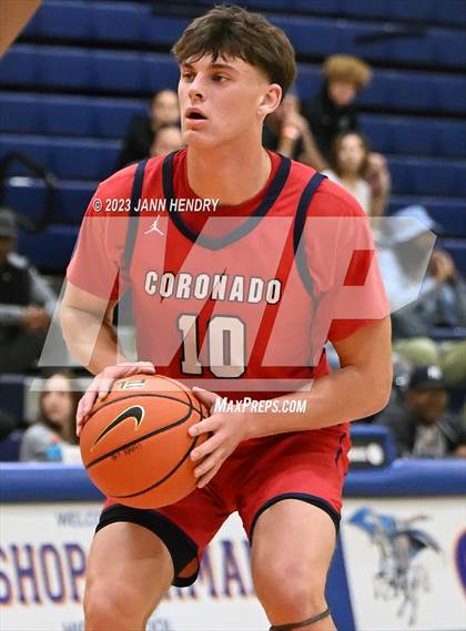 Thumbnail 1 in St. Pius X-St. Matthias Academy vs. Coronado (Tarkanian Classic) photogallery.