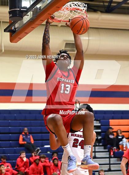 Thumbnail 2 in St. Pius X-St. Matthias Academy vs. Coronado (Tarkanian Classic) photogallery.
