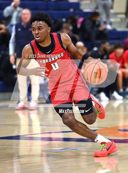 Thumbnail 2 in St. Pius X-St. Matthias Academy vs. Coronado (Tarkanian Classic) photogallery.
