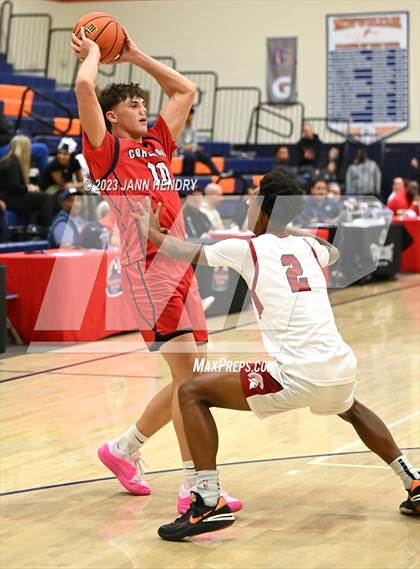 Thumbnail 1 in St. Pius X-St. Matthias Academy vs. Coronado (Tarkanian Classic) photogallery.