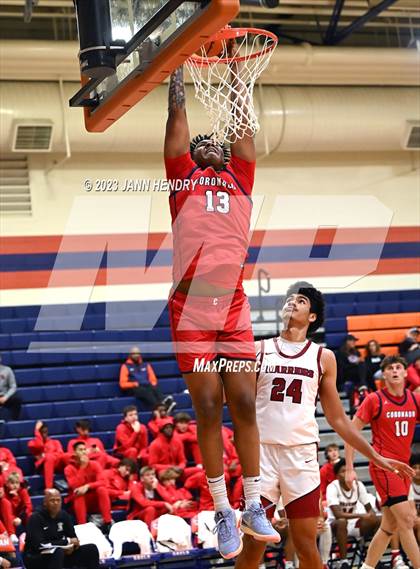 Thumbnail 1 in St. Pius X-St. Matthias Academy vs. Coronado (Tarkanian Classic) photogallery.