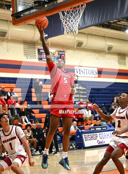 Thumbnail 1 in St. Pius X-St. Matthias Academy vs. Coronado (Tarkanian Classic) photogallery.