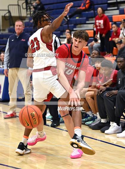 Thumbnail 2 in St. Pius X-St. Matthias Academy vs. Coronado (Tarkanian Classic) photogallery.