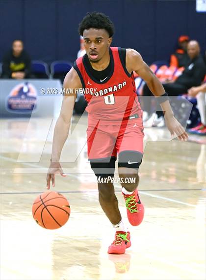 Thumbnail 2 in St. Pius X-St. Matthias Academy vs. Coronado (Tarkanian Classic) photogallery.
