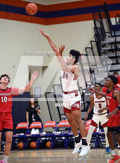 Thumbnail 3 in St. Pius X-St. Matthias Academy vs. Coronado (Tarkanian Classic) photogallery.