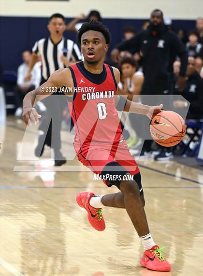 Thumbnail 1 in St. Pius X-St. Matthias Academy vs. Coronado (Tarkanian Classic) photogallery.