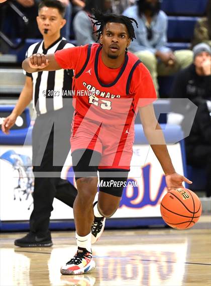 Thumbnail 2 in St. Pius X-St. Matthias Academy vs. Coronado (Tarkanian Classic) photogallery.