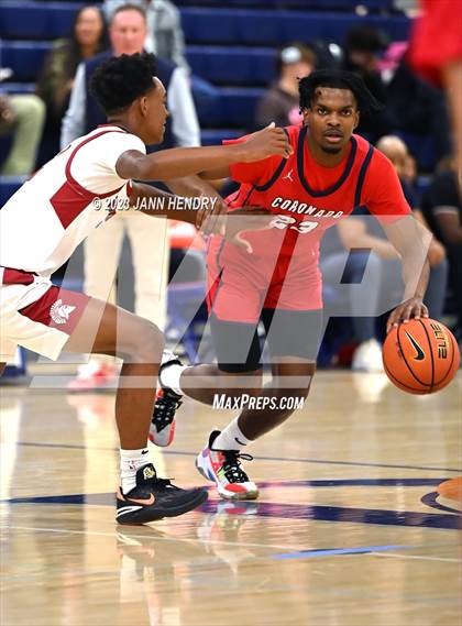 Thumbnail 1 in St. Pius X-St. Matthias Academy vs. Coronado (Tarkanian Classic) photogallery.