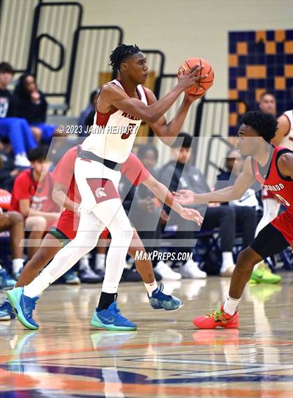 Thumbnail 1 in St. Pius X-St. Matthias Academy vs. Coronado (Tarkanian Classic) photogallery.