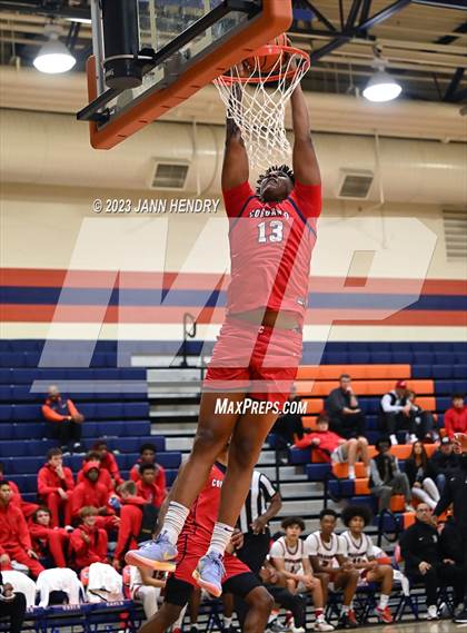 Thumbnail 3 in St. Pius X-St. Matthias Academy vs. Coronado (Tarkanian Classic) photogallery.