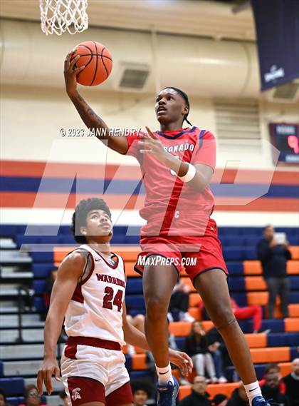 Thumbnail 3 in St. Pius X-St. Matthias Academy vs. Coronado (Tarkanian Classic) photogallery.
