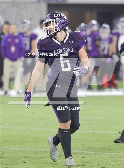Thumbnail 1 in Carlsbad vs. Lincoln (CIF SDS Open Division Final) photogallery.