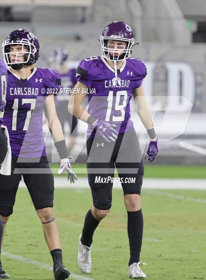 Thumbnail 1 in Carlsbad vs. Lincoln (CIF SDS Open Division Final) photogallery.