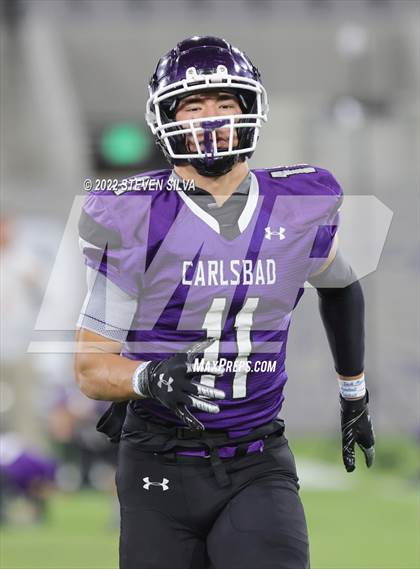 Thumbnail 3 in Carlsbad vs. Lincoln (CIF SDS Open Division Final) photogallery.