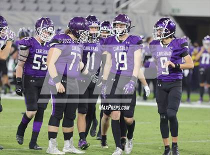 Thumbnail 2 in Carlsbad vs. Lincoln (CIF SDS Open Division Final) photogallery.