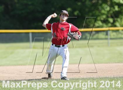 Thumbnail 2 in Wethersfield vs New Canaan (CIAC Class L 1st Round) photogallery.