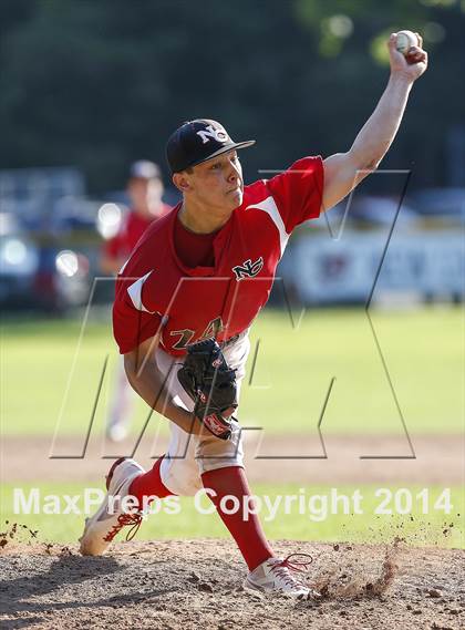 Thumbnail 2 in Wethersfield vs New Canaan (CIAC Class L 1st Round) photogallery.