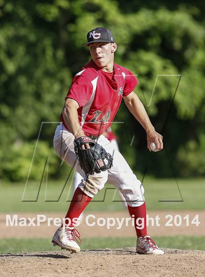 Thumbnail 2 in Wethersfield vs New Canaan (CIAC Class L 1st Round) photogallery.